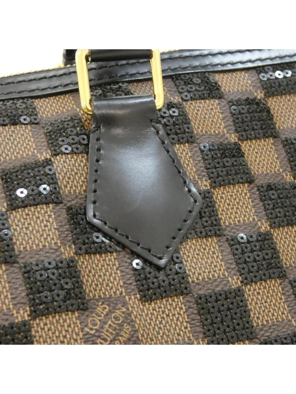 Louis Vuitton Vintage Damier Payette Speedy 30 Boston